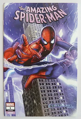 Buy The Amazing Spider-Man #1 - Greg Horn Trade Dress Variant Marvel 2018 NM 9.4 • 8.99£