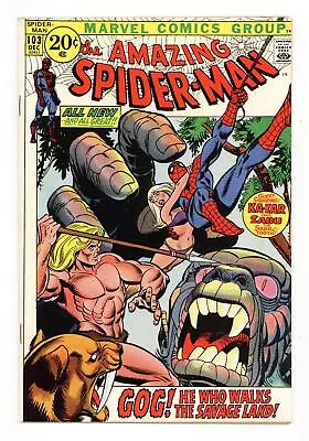 Buy Amazing Spider-Man #103 VG/FN 5.0 1971 • 27.67£