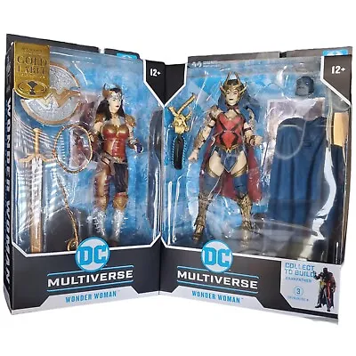 Buy McFarlane DC Multiverse Wonder Woman Lot: McFarlane Designed & Dark Knight Death • 47.97£