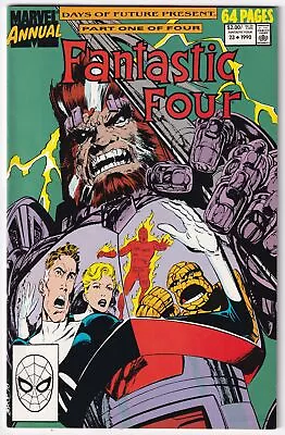 Buy Marvel Fantastic Four Annual 23 Comic Book 1990 Dr. Doom Days Of Future Present • 3.99£