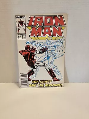Buy Iron Man #219 | 1st App Of Ghost  | Vol 1 1987 | Vintage Comic Book Marvel • 7.90£