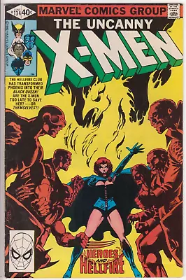 Buy The Uncanny X-Men #134, Marvel Comics 1980 FN 6.0 1st Dark Phoenix • 47.97£