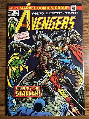 Buy The Avengers 124 Black Panther 1st App Star-stalker Marvel Comics 1974 • 15.94£