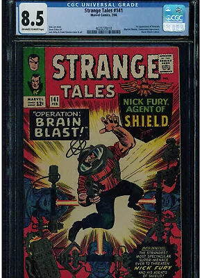 Buy Strange Tales #141 Cgc 8.5 1966 1st Appearance Of Metallo Jack Kirby Stan Lee • 280.01£