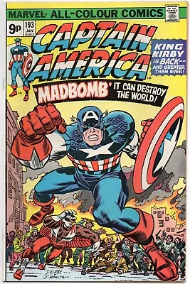 Buy Captain America 193 1976 Marvel Comic VF/NM • 25£