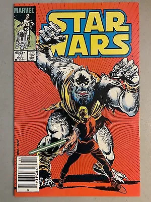 Buy Star Wars 77, VF 8.0, Marvel 1983, Tom Palmer, Newsstand! Luke, Lando & Vader • 8.82£