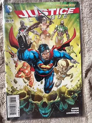 Buy Justice League # 39 Newsstand Variant Edition Dc Comics New 52  • 7.65£