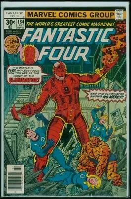 Buy Marvel Comics FANTASTIC FOUR #184 VFN- 7.5 • 3.17£