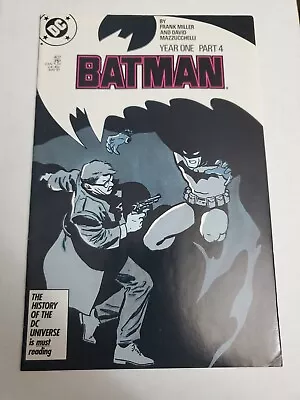 Buy Batman #407 Year One Part 4 May 1987 NM- 1ST PRINT • 11.86£