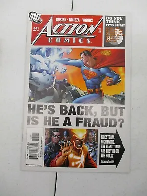 Buy Action Comics #841 September 2006 Nm Near Mint 9.6 Superman Firestorm Nightwing • 2.33£