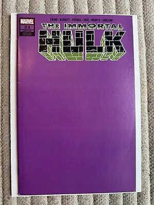 Buy Immortal Hulk 33 1:200 Purple Variant Incredible  750 • 24.22£