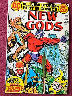 Buy The New Gods #10 (1972) By Jack Kirby 4th World Orion, Lightray, Forager, Mantis • 3.99£