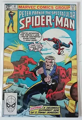 Buy PETER PARKER - THE SPECTACULAR SPIDER-MAN - No 57- Date 11/1981 - NEAR MINT  • 9.99£