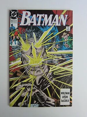 Buy Batman #443 Fn/vf 1st Series 1989 Dc Coming Of Crimesmith Marv Wolfman Jim Aparo • 4.05£