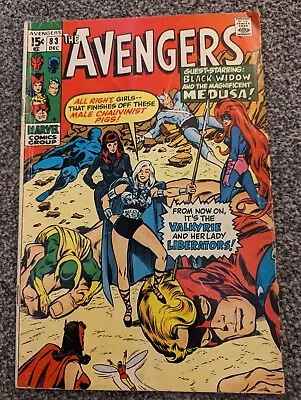 Buy Avengers 83. Marvel 1970. 1st Lady Liberators, Valkyrie, Black Widow, Medusa, • 49.98£