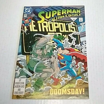 Buy Action Comics #684 (DC)1992 -- DOOMSDAY! -- VF/NM  Or Better -- UNREAD!! • 5.76£