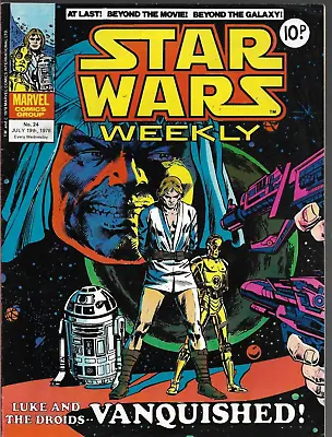 Buy STAR WARS WEEKLY #24 - 1978 - Marvel Comics Group UK (S) • 4.99£