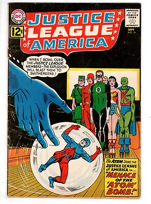 Buy Justice League Of America #14 (1962) - Grade 4.0 - Atom Appearance! • 39.42£