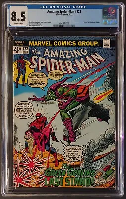 Buy Amazing Spider-man #122 Cgc 8.5 Marvel Comics 1973 - Death Of The Green Goblin • 402.13£
