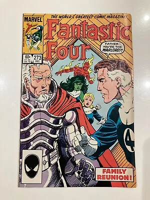 Buy Fantastic Four 273 Good Condition 1984 - 1st Full Nathaniel Richards • 14.50£