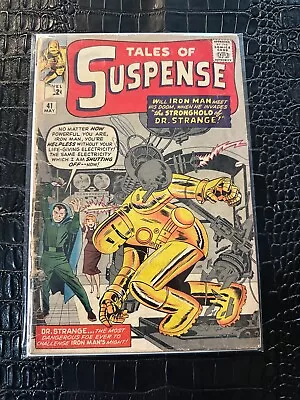 Buy Tales Of Suspense #41  3rd App. Iron Man   (marvel 1963)  Kirby, Lee, Heck • 79.95£