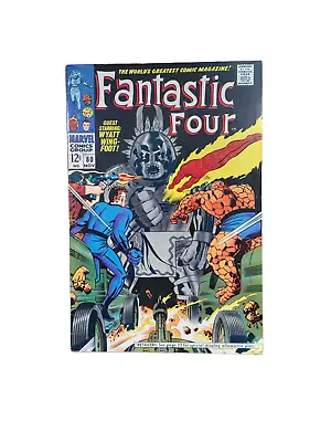 Buy Fantastic Four 80 - 1st Appearance Of Silent Fox (Marvel, 1968) FN/FN+ KIRBY RAW • 14.99£