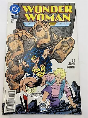 Buy WONDER WOMAN #105 John Byrne 1st Cassandra Sandsmark Wondergirl DC 1996 VF • 8.95£