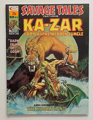 Buy Savage Tales #5 Ka-Zar (Marvel Magazine 1975) FN+ Bronze Age • 12.38£