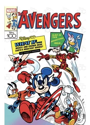 Buy The Amazing Spider-Man #17 Lorenzo Pastrovicchio Disney100 Avengers Variant NEW • 9£