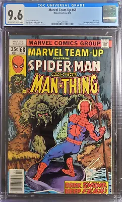 Buy 1978 Marvel Team-Up 68 CGC 9.6 Spider-Man Man-Thing 1st Appearance Of D'Spayre • 154.17£
