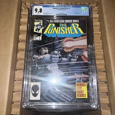 Buy Punisher Limited Series #1 CGC 9.8! Mike Zeck Cover 1st Solo Title • 641.94£