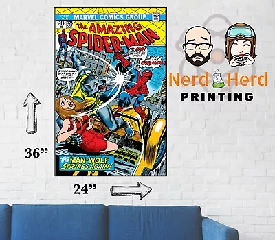 Buy Amazing Spider-man #125 Comic Cover Wall Poster Multiple Sizes 11x17-24x36 • 59.47£