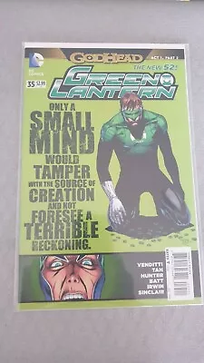 Buy GREEN LANTERN   .  # .35 . The New 52. DC Comics. • 4£