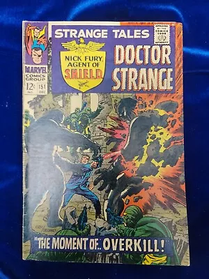 Buy Marvel Silver Age Comic Strange Tales Issue 151 Higher Grade Bagged Boarded  • 48.18£