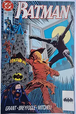 Buy Batman 457 DC 1990 1st Appearance On Robin's New Costume Vfn+ • 16.99£