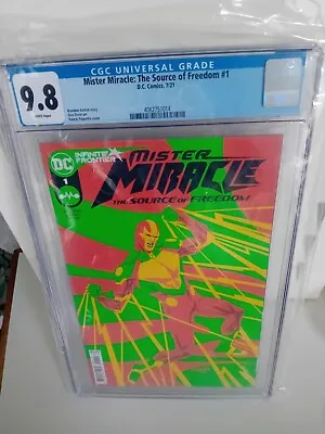 Buy Mister Miracle : The Source Of Freedom #1 Cgc 9.8 D.c Comics 2021 • 50£