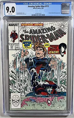 Buy Amazing Spider-Man 315 (Marvel, 1989)  CGC 9.0 WP • 43.68£