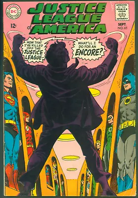 Buy VTG 1968 Silver Age DC Comics Justice League Of America #65 VG  T.O. Morrow • 9.59£