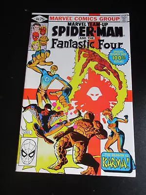 Buy Marvel Team-Up # 100 1980 FANTASTIC FOUR Double-Size  Very Fine+ ( VF+ ) Copy . • 15£