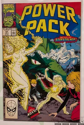 Buy Power Pack Marvel 1990 July 57 Bagged & Boarded  • 2.99£