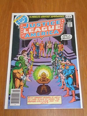 Buy Justice League Of America #168 Dc Comics July 1979 • 14.99£