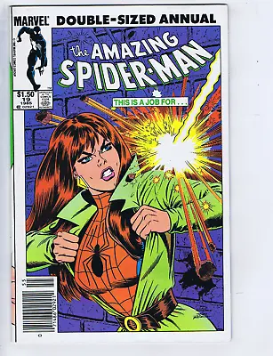 Buy Amazing Spider-Man Annual #19 Marvel 1985  1st Alistair Smythe, CANADIAN PRICE V • 31.66£