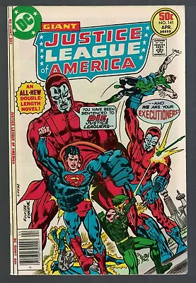 Buy Dc Comics Justice League America 141 N/Mint 9.0 1977 1st Appearance Manhunters  • 39.99£