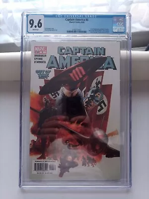 Buy Captain America #6 2005 CGC 9.6 1st Appearance Winter Soldier! Marvel Comic Key • 119.99£