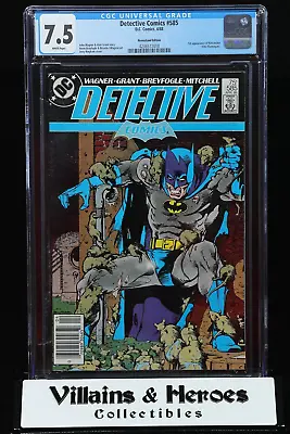 Buy Detective Comics #585 ~ CGC 7.5 ~ Newsstand Ed ~ 1st Ap Ratcatcher ~ D.C. (1988) • 31.77£