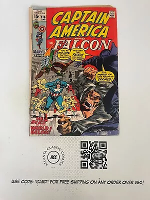 Buy Captain America # 136 VG- Marvel Comic Book Avengers Hulk Thor Iron Man 17 J224 • 12.65£