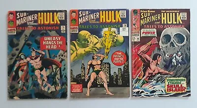 Buy Tales To Astonish 76, 78, 96 Marvel Silver Age Hulk • 39.42£