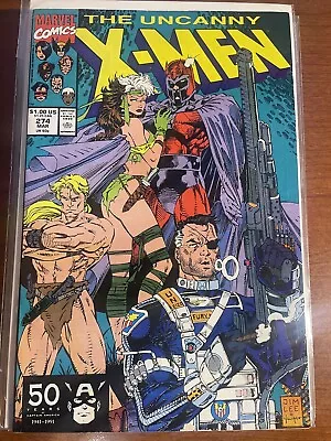 Buy Uncanny X-Men #274 VF+  (1st Series) Rogue Magneto Jim Lee - Xmen 97 • 5.60£