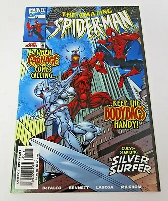 Buy Amazing Spider-Man #430 1998 [VF-NM] Carnage Silver Surfer High Grade • 72.31£