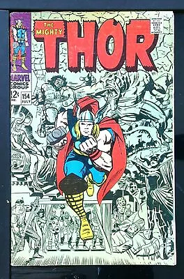 Buy Thor (Vol 1) # 154 Very Fine (VFN)  RS003 Marvel Comics SILVER AGE • 56.99£